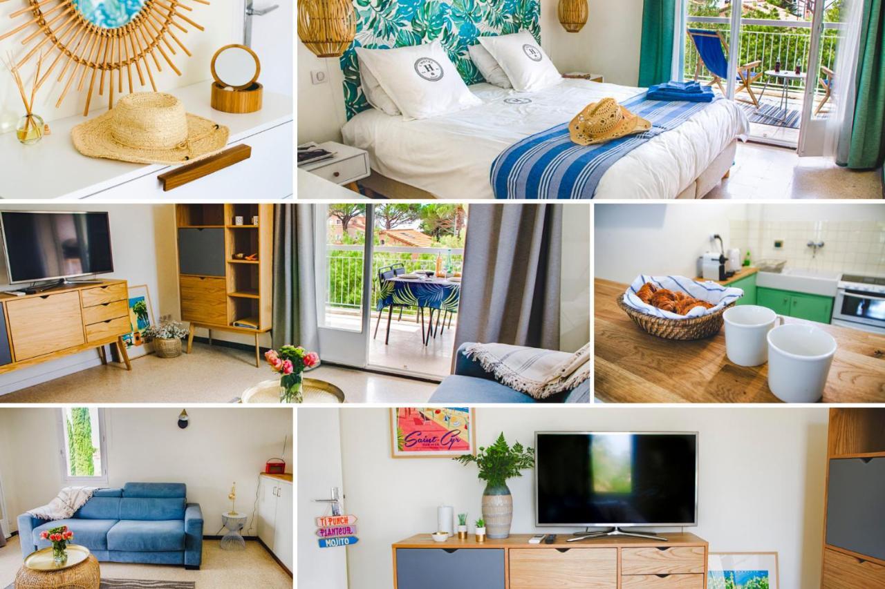 Mer & Relax - Parking - Wifi - Terrasse - Mer Saint-Cyr-sur-Mer Eksteriør billede
