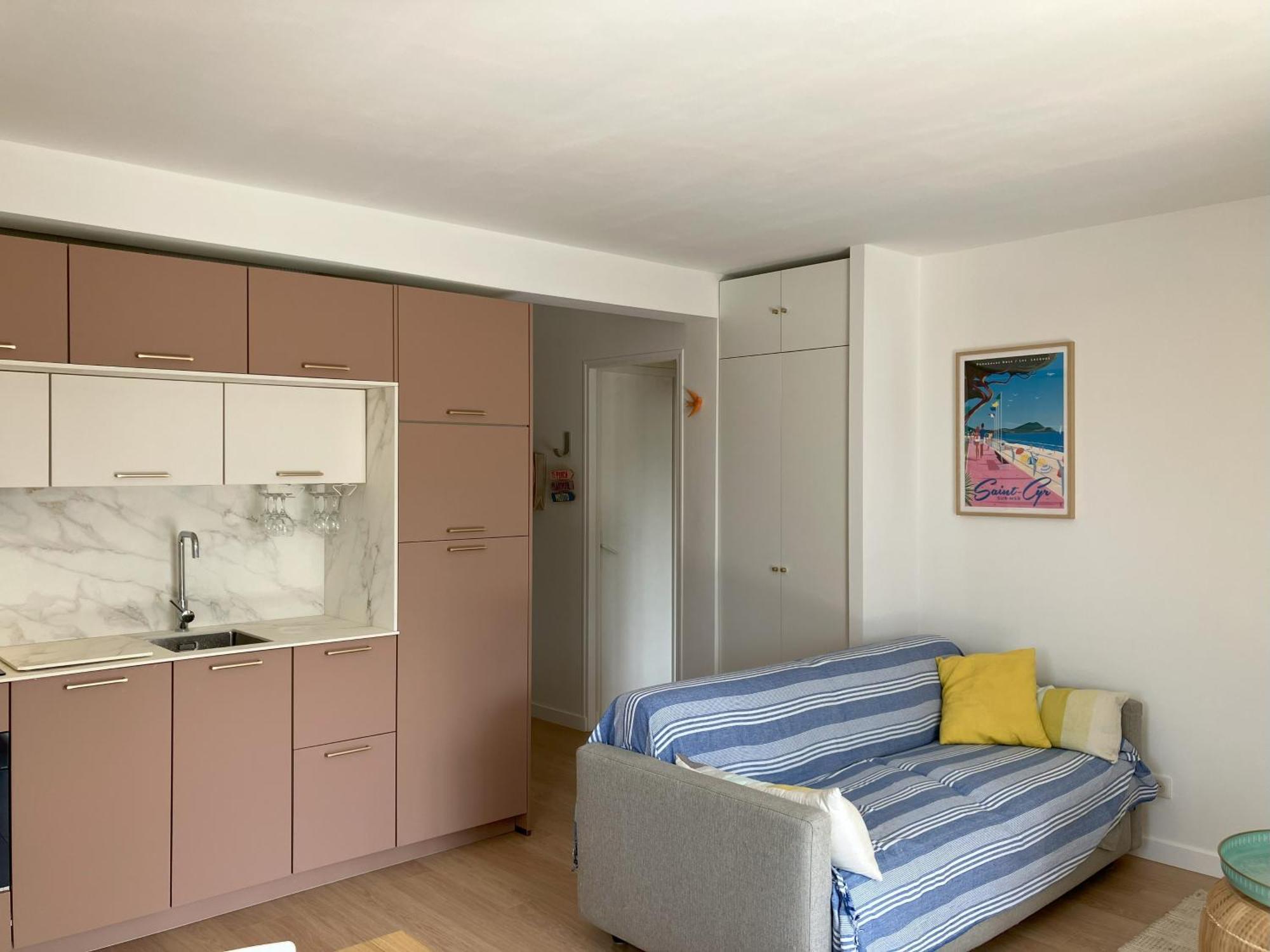 Mer & Relax - Parking - Wifi - Terrasse - Mer Saint-Cyr-sur-Mer Eksteriør billede