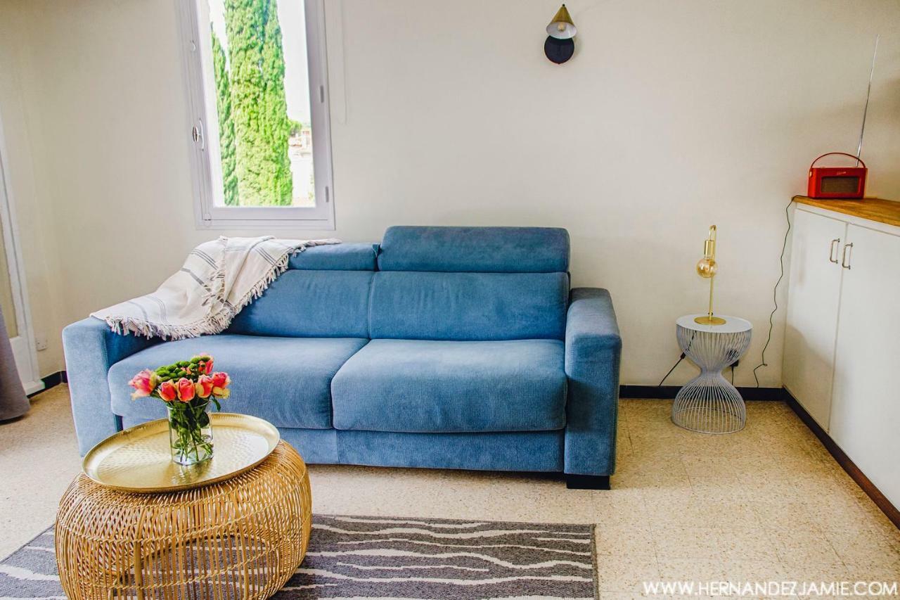 Mer & Relax - Parking - Wifi - Terrasse - Mer Saint-Cyr-sur-Mer Eksteriør billede